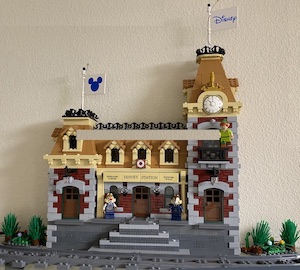 My customized LEGO Disney Train Station